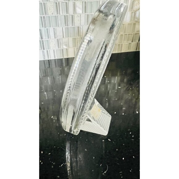 Mikasa crystal photo frame, free standing, gift giving, heavy crystal, - Picture 4 of 8